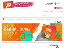 Tablet Screenshot of desinquietos.com